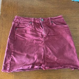 Just Black xs red skirt